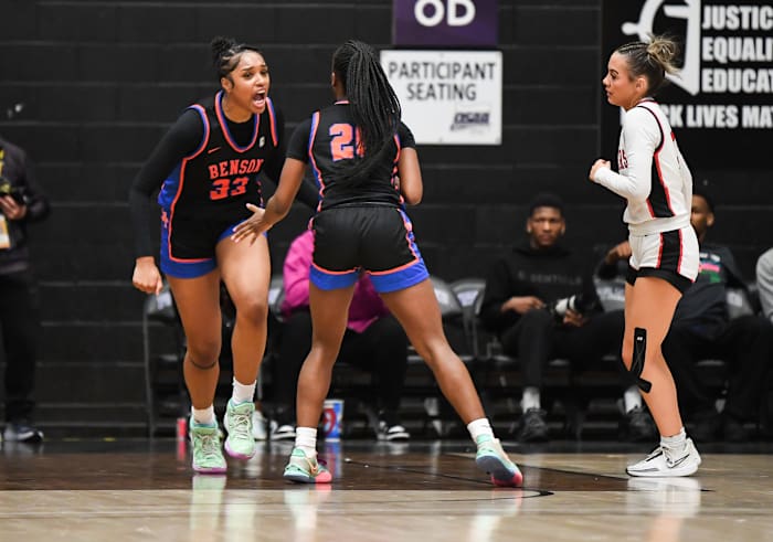 Benson Clackamas 6A Oregon girls basketball semifinal 2024 Taylor Balkom 19